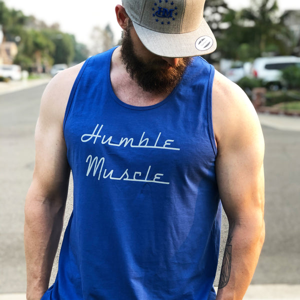 Mens Tank | HM Classic Ride | Royal Blue