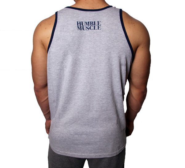 Mens Tank | HM Shield | Heather Grey