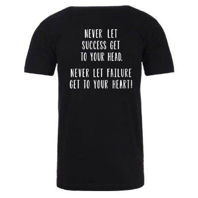 Ladies Tee | Success Quote | Black